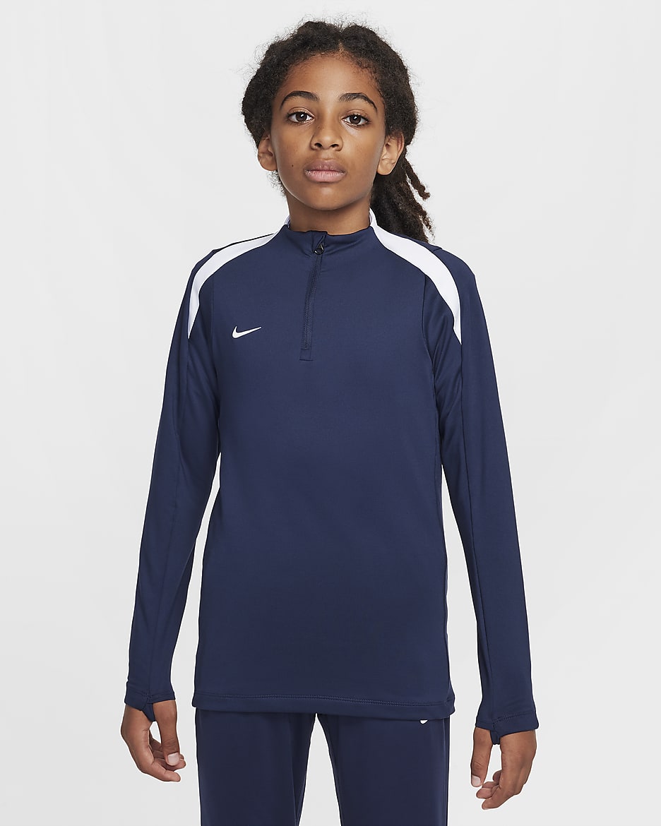 Nike Dri FIT Strike Older Kids Football Drill Top